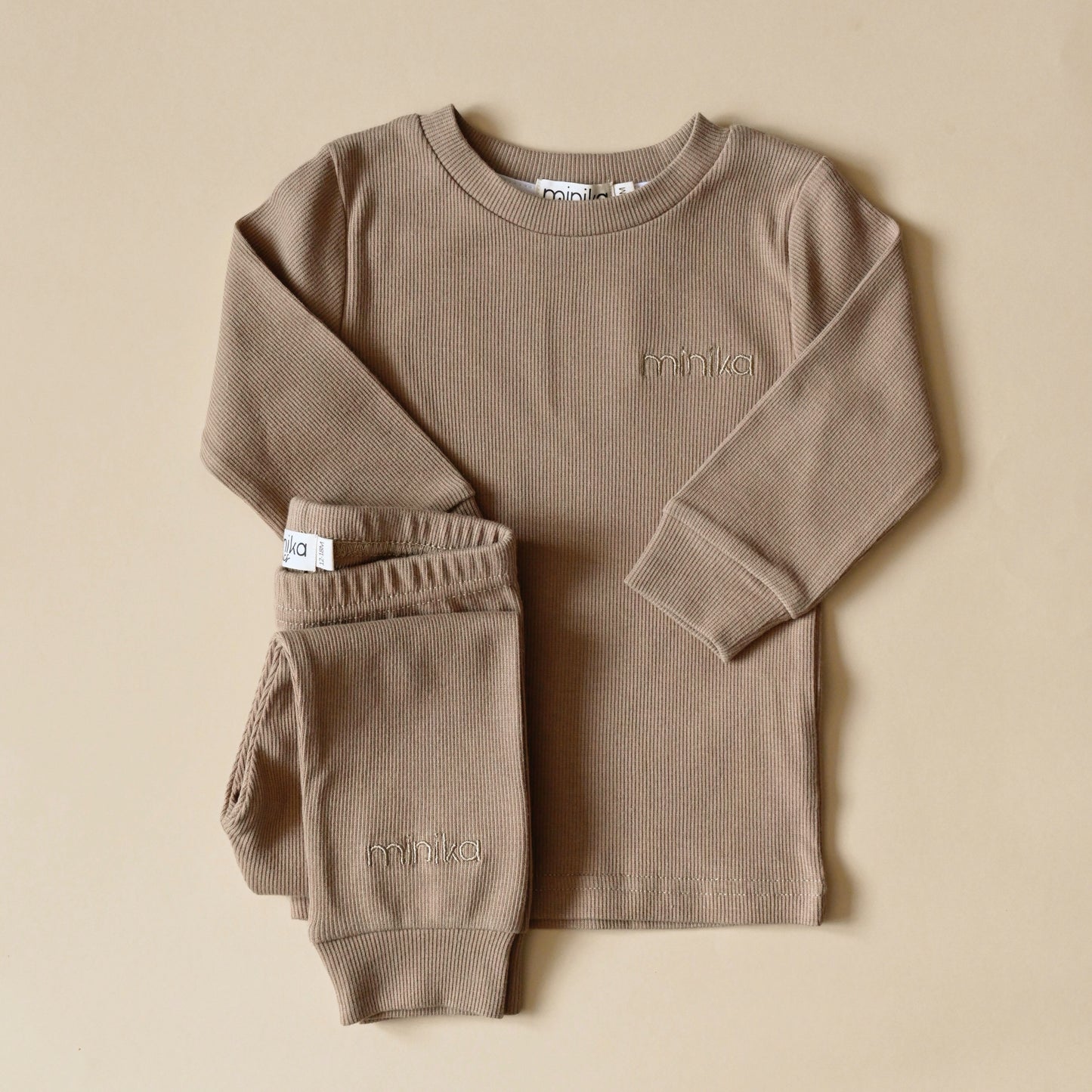 Pajamas Set - Taupe